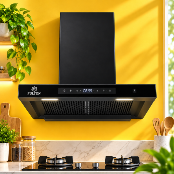 FULTON 60 CM T-Shape Kitchen Chimney | 1650 CMH BLDC