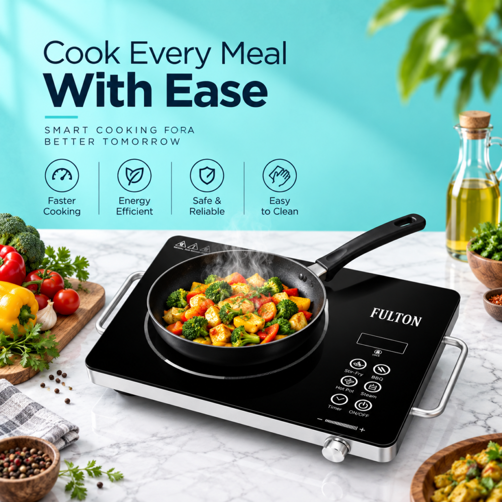 fulton infra pro infrared cooktop 2200W